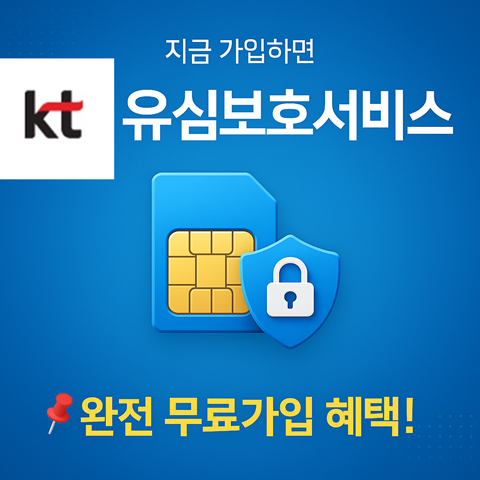 KT 유심보호 서비스 가입