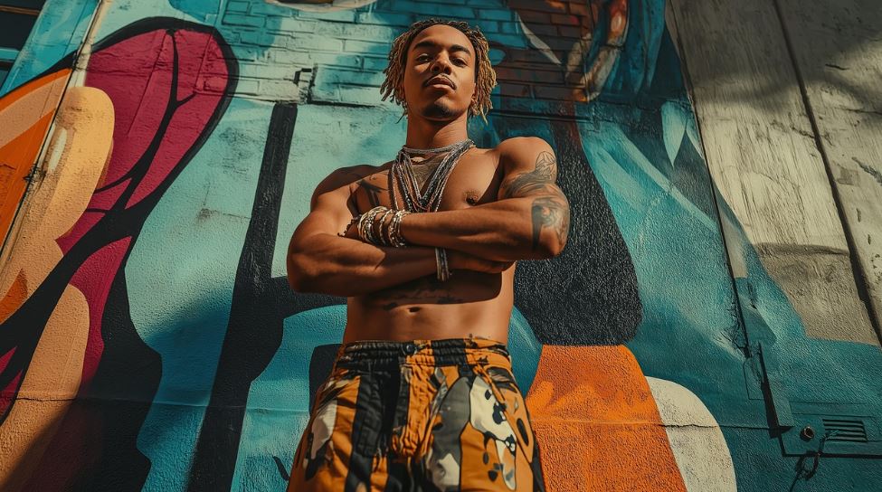 스트리트 패션 예시 사진