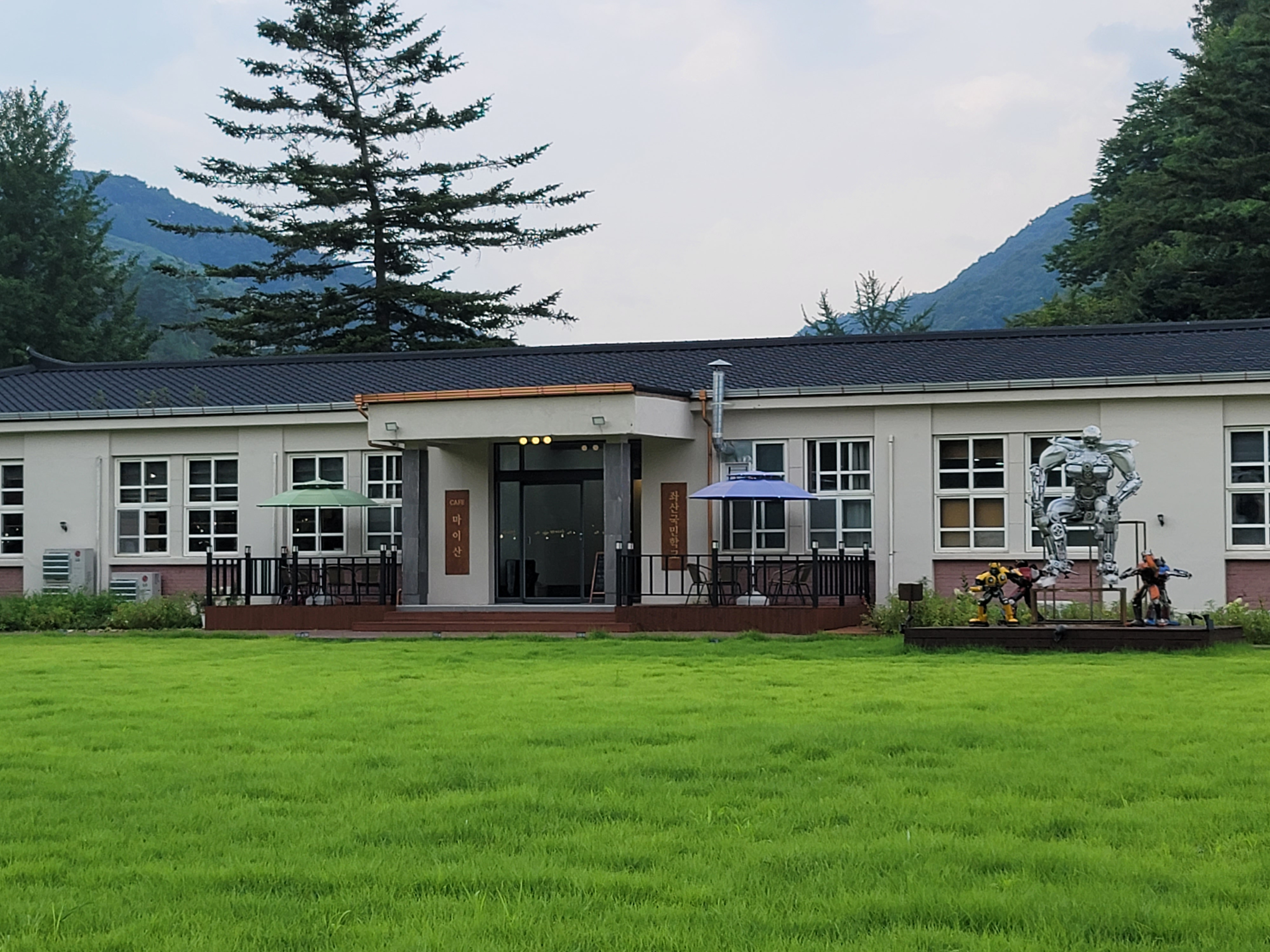 진안 카페 마이산 전경