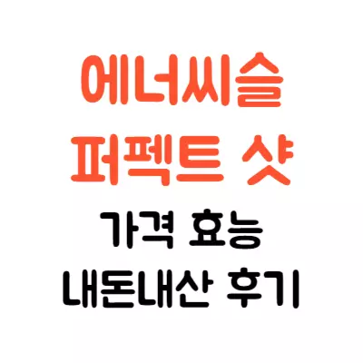 대웅제약 에너씨슬 퍼펙트샷 가격 효능 내돈내산 후기