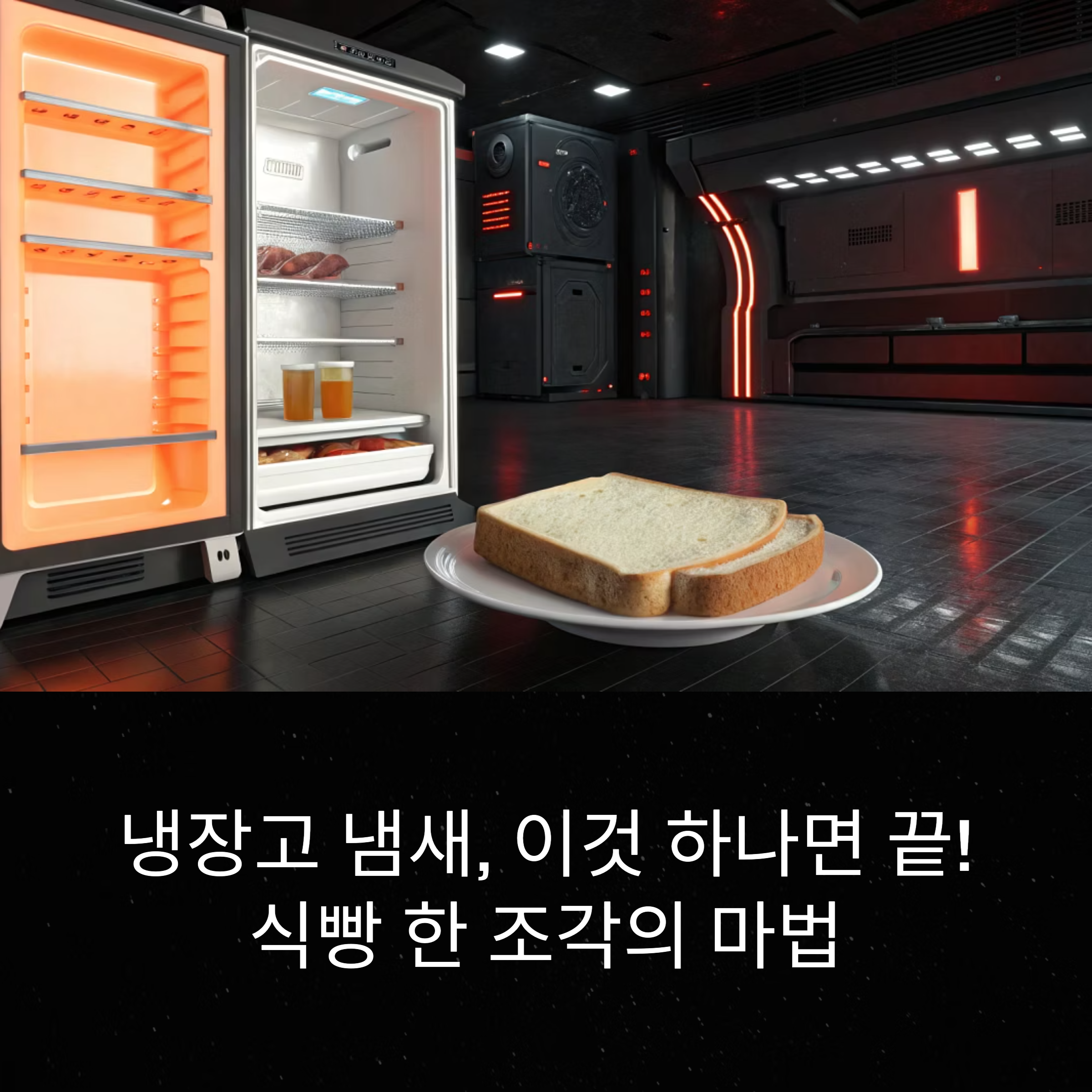 이것 하나면 끝! 식빵 한 조각의 마법