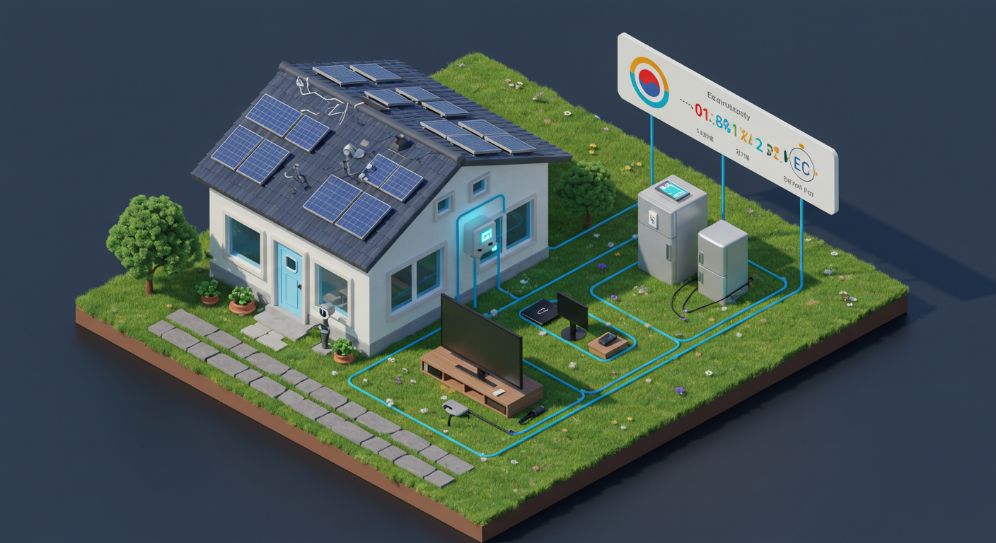 전력 계통 연결과 활용