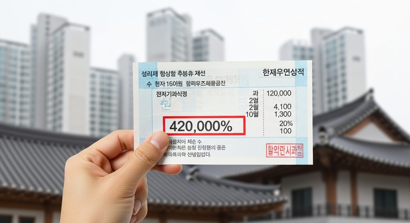 주택 양도소득세율 세율표