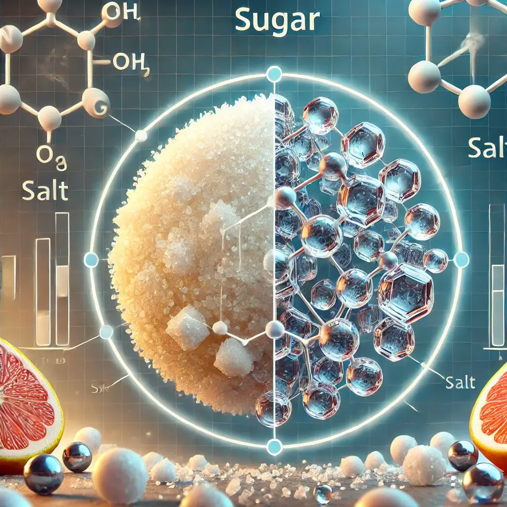 미세한-분자구조-차이로-다른맛이나는-설탕과소금