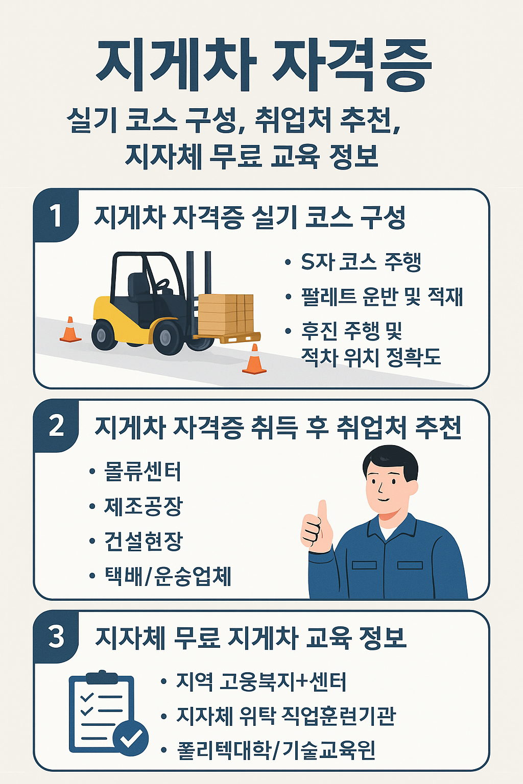 지게차 자격증