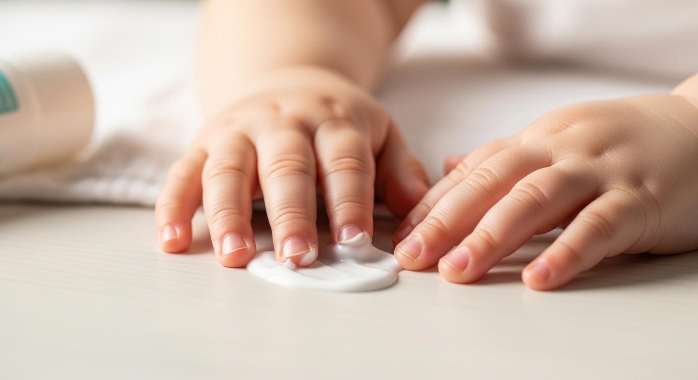 아기 피부 로션