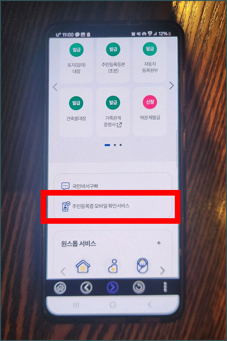 전자 신분증 발급