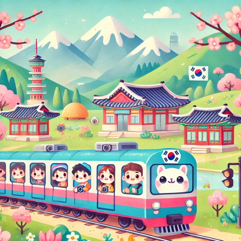 Korea Train Travel, 한국 기차 여행