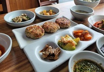 떡갈비나물밥
