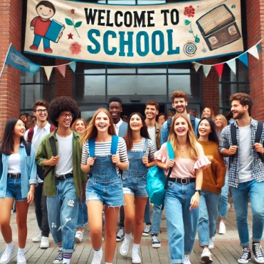 새학기 시작과 관련된 사진