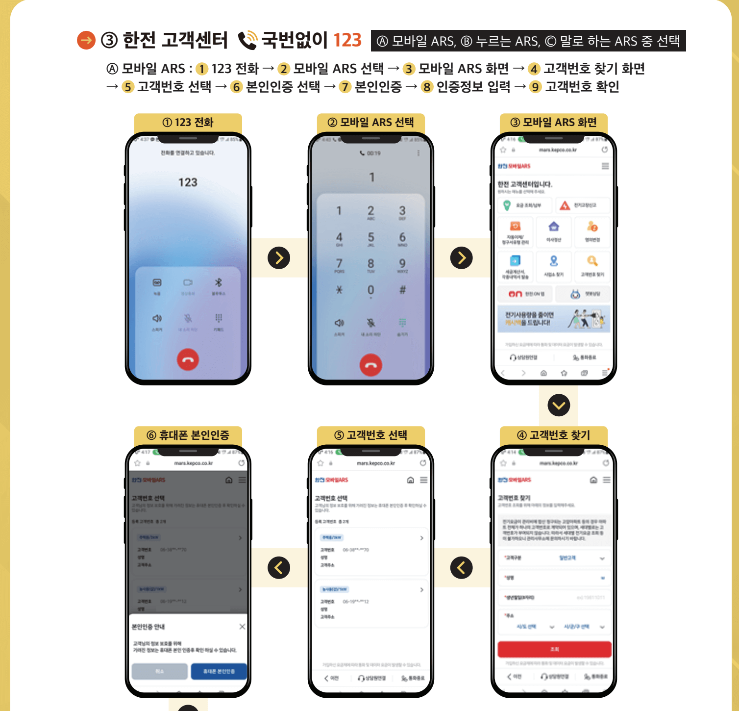 한전 고객번호 확인방법