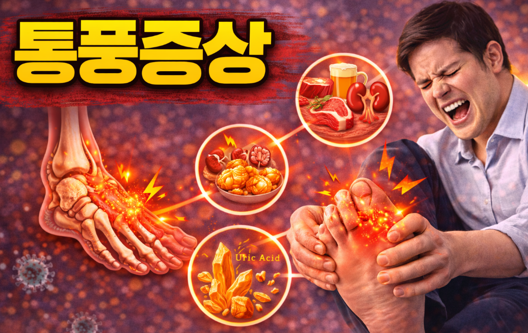 통풍 증상