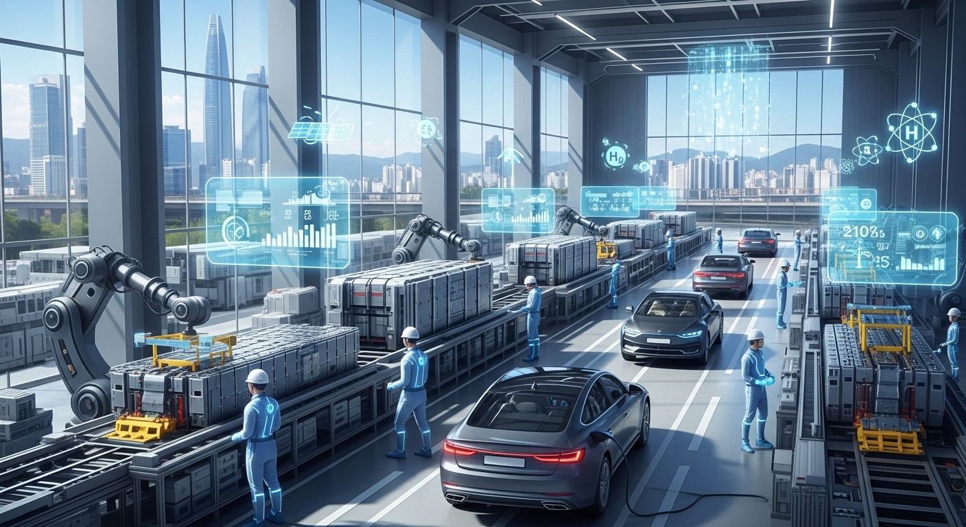 K배터리, 소재부품장비, 탄소중립