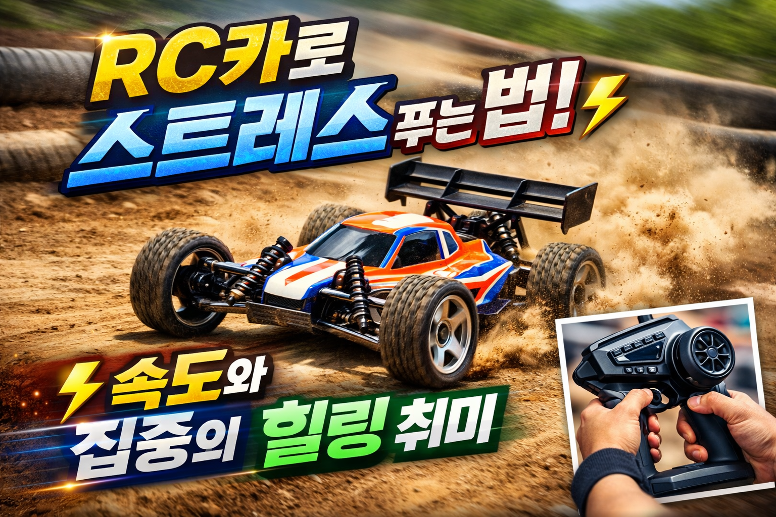 RC카로 스트레스 푸는 법