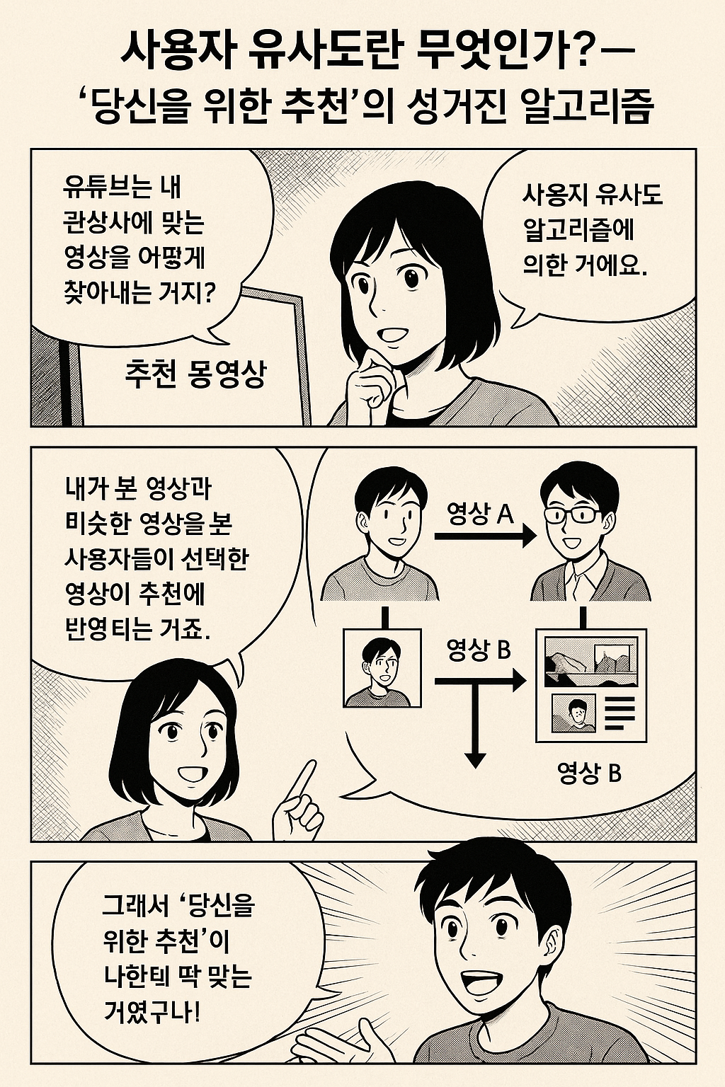 사용자 유사도 무엇인가
