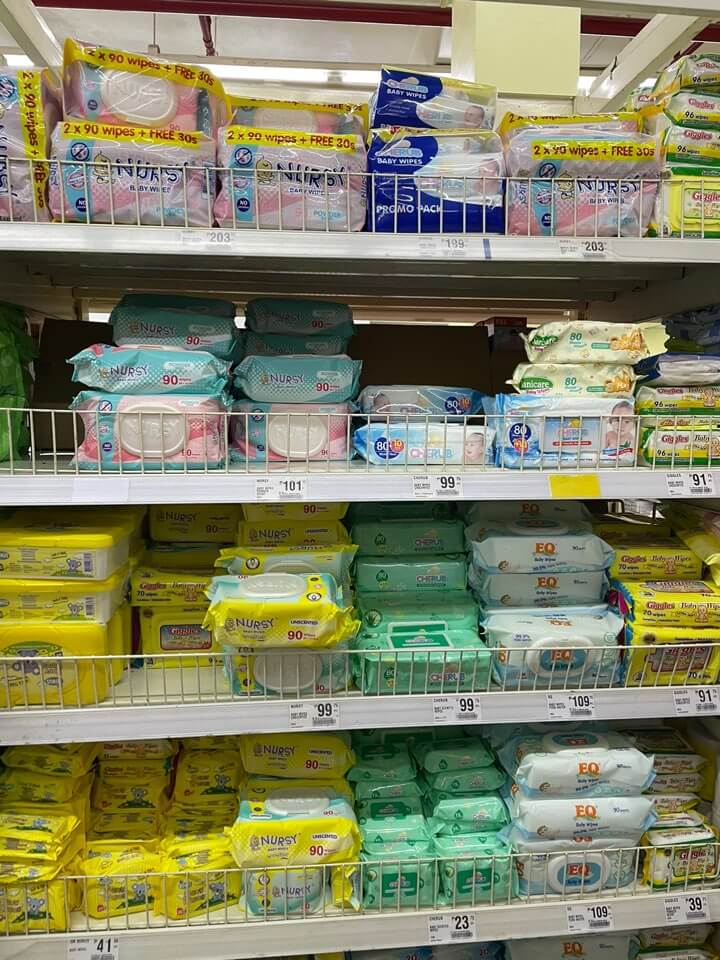 세부쇼핑-세이브모어-물티슈