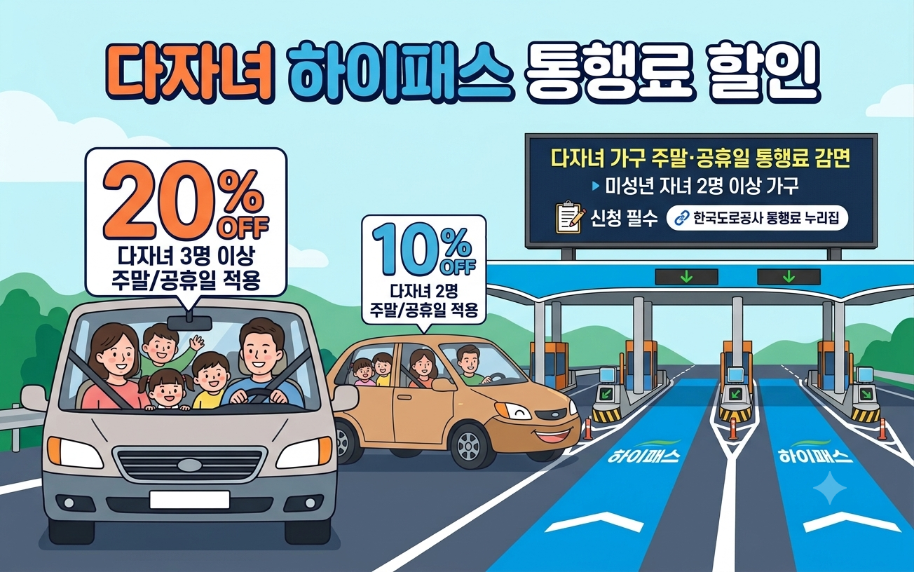 다자녀하이패스할인