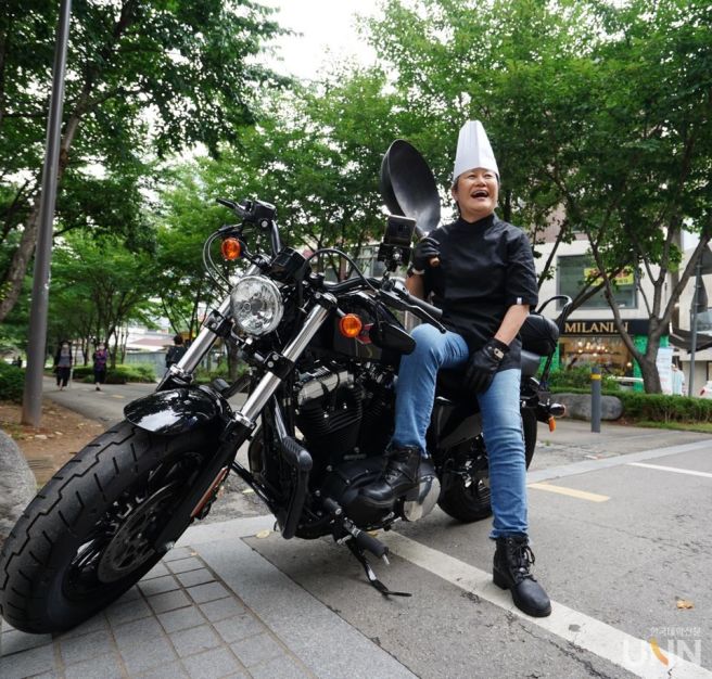 신계숙 교수 오토바이