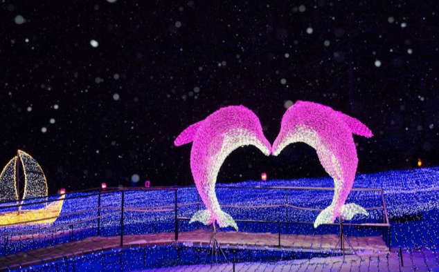 아침고요수목원 오색별빛정원전