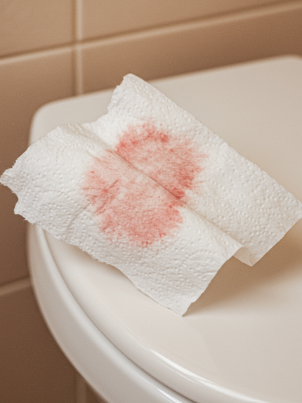 내치핵 증상 (초기에는 통증 없음)