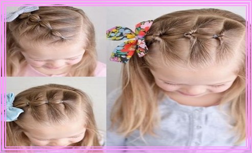 여자아이 머리 예쁘게 묶는법