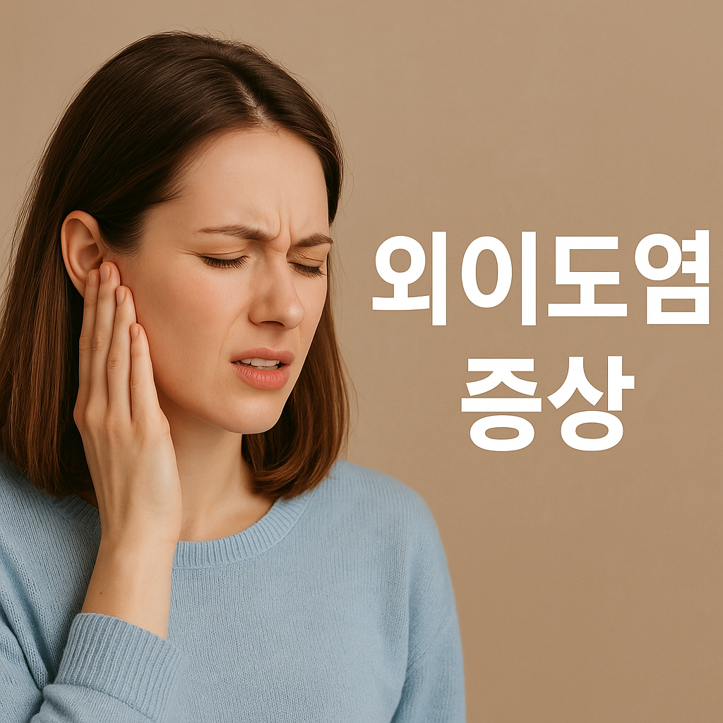 외이도염 증상