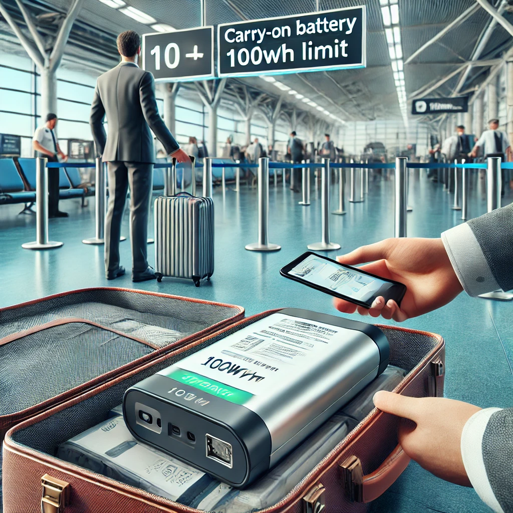 2025년 3월 보조 밧데리 기내 반입방법및 처리방법