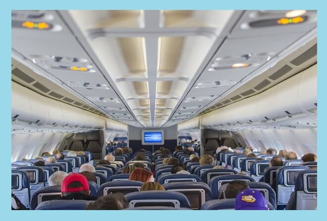 비행기-기내-좌석-전경