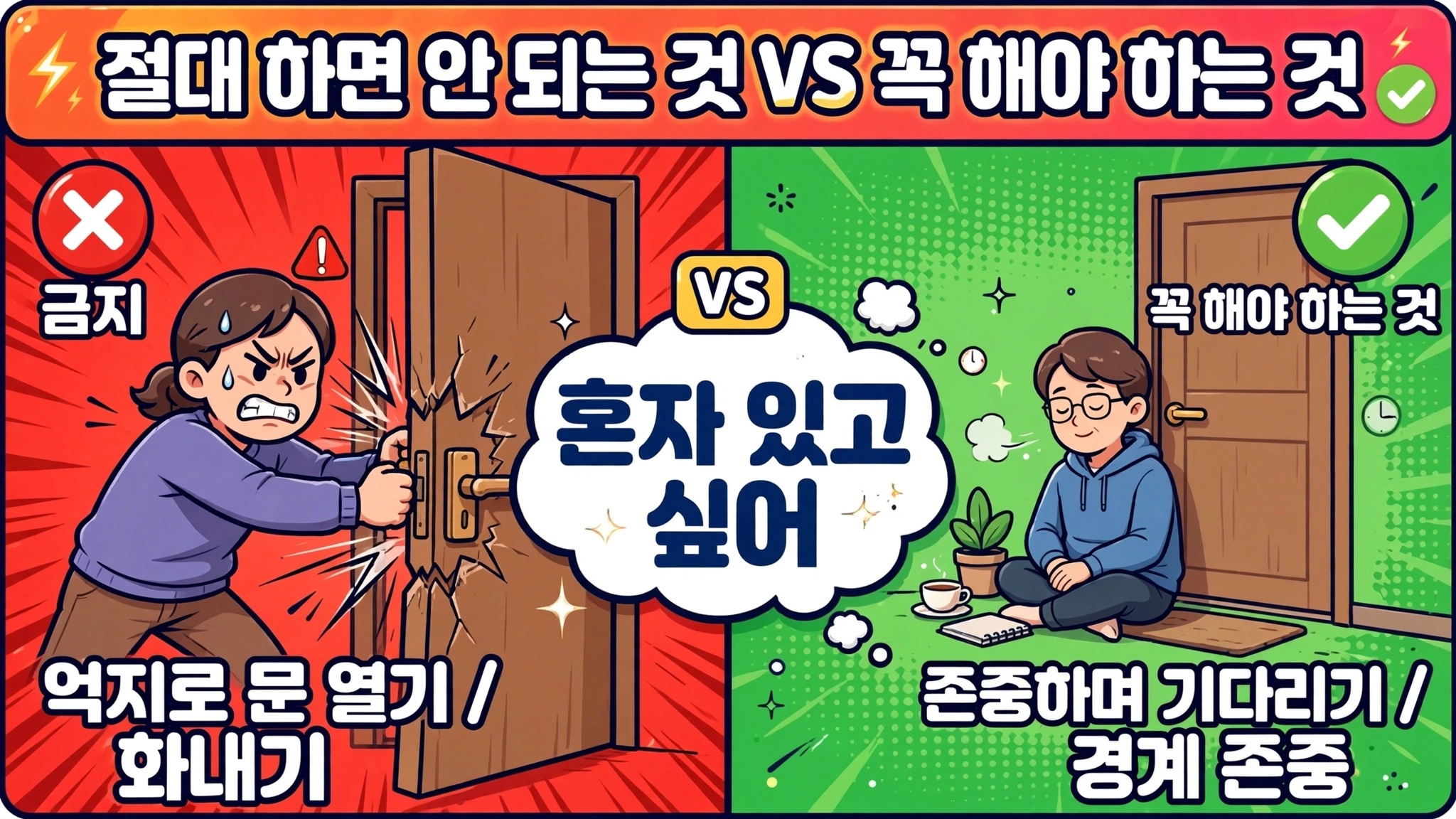 사춘기 아이가 "혼자 있고 싶다"고 했을 때, 부모가 절대 하면 안 되는 것과 꼭 해야 하는 것