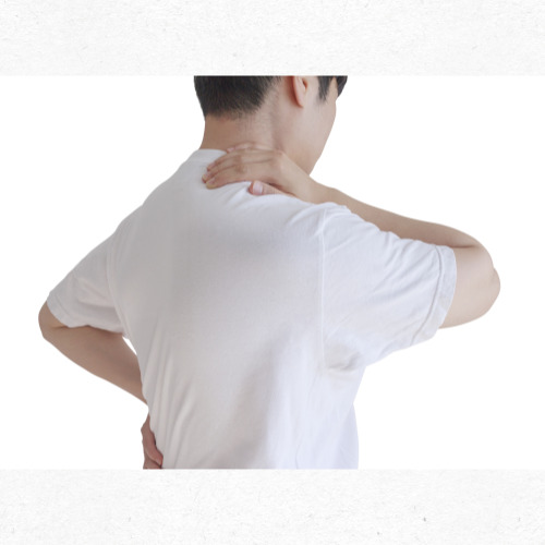 거북목과 바른 자세 비교