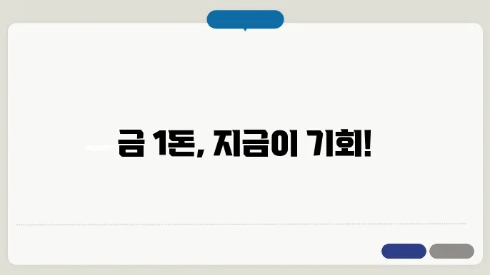 금시세 1돈가격