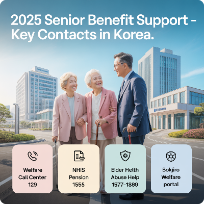65세 이상 노인(고령자) 혜택 지원금 이미지