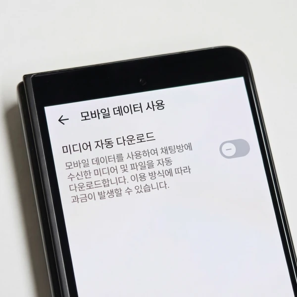 카톡-용량-줄이기-설정