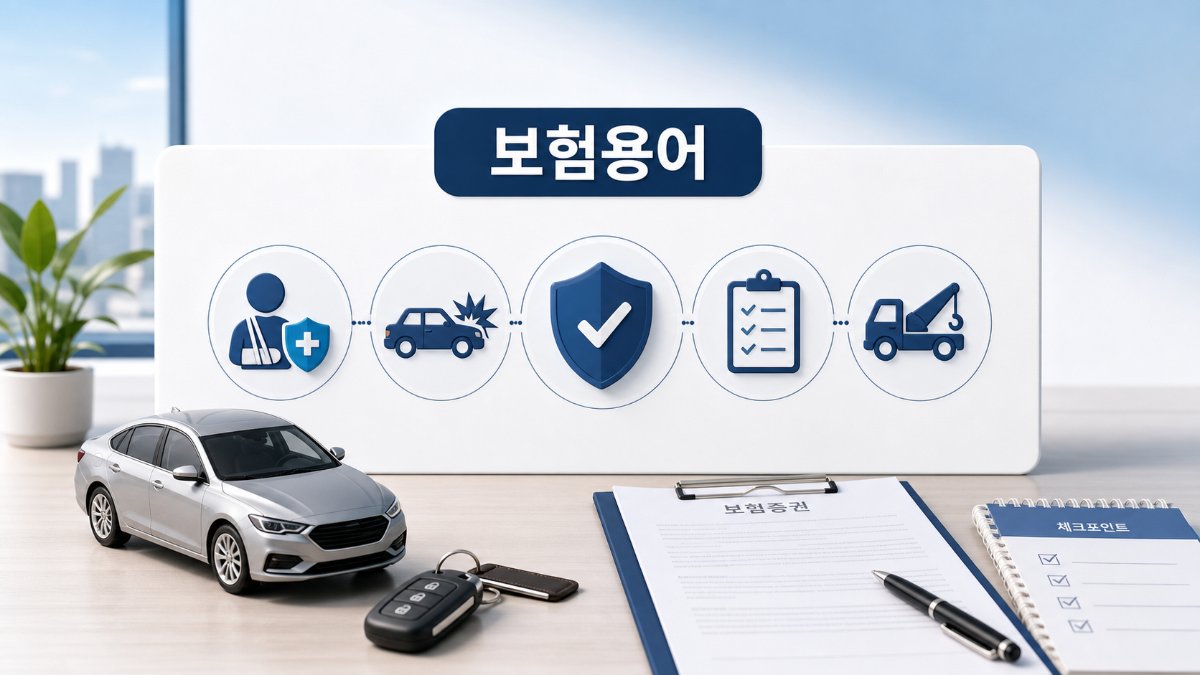 자동차보험 용어를 먼저 알아야 하는 이유
