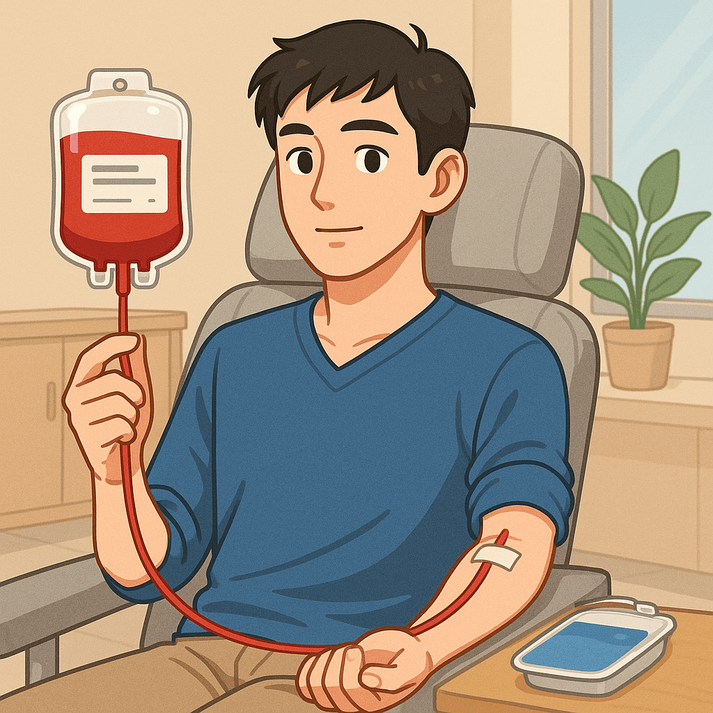 헌혈 건강에 좋다