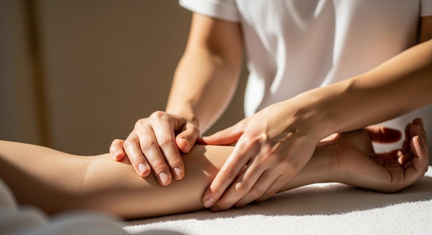 팔뚝살 마사지 방법