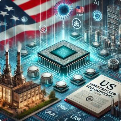 미국 반도체 자립정책의 배경 사진