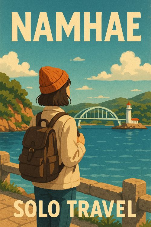 남해 혼자 여행 관련 사진