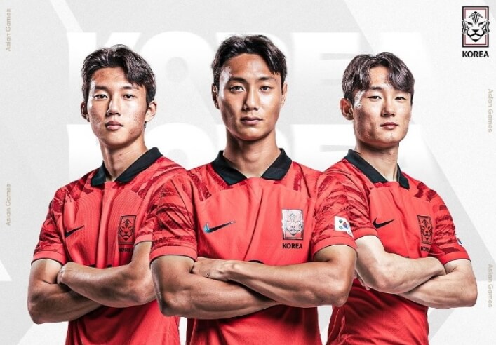 항저우 아시안게임 축구 이미지