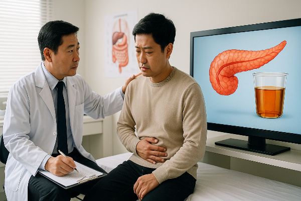 췌장암 증상, 소변 색으로 알 수 있는 초기 신호