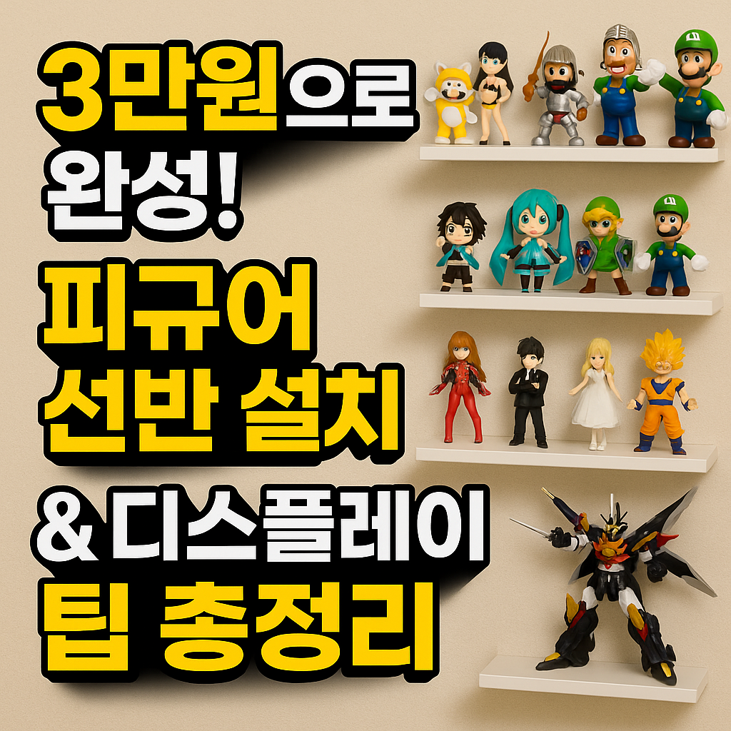 피규어 선반