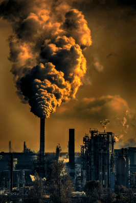매연과 온실가스 배출