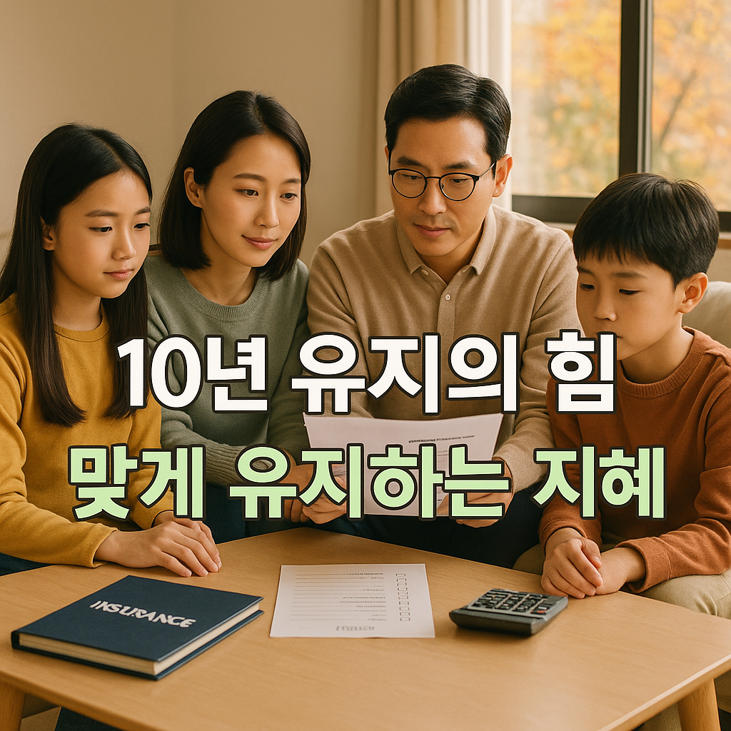 가족과 함께하는 보험 재점검