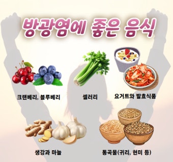 방광염 예방에 좋은 음식