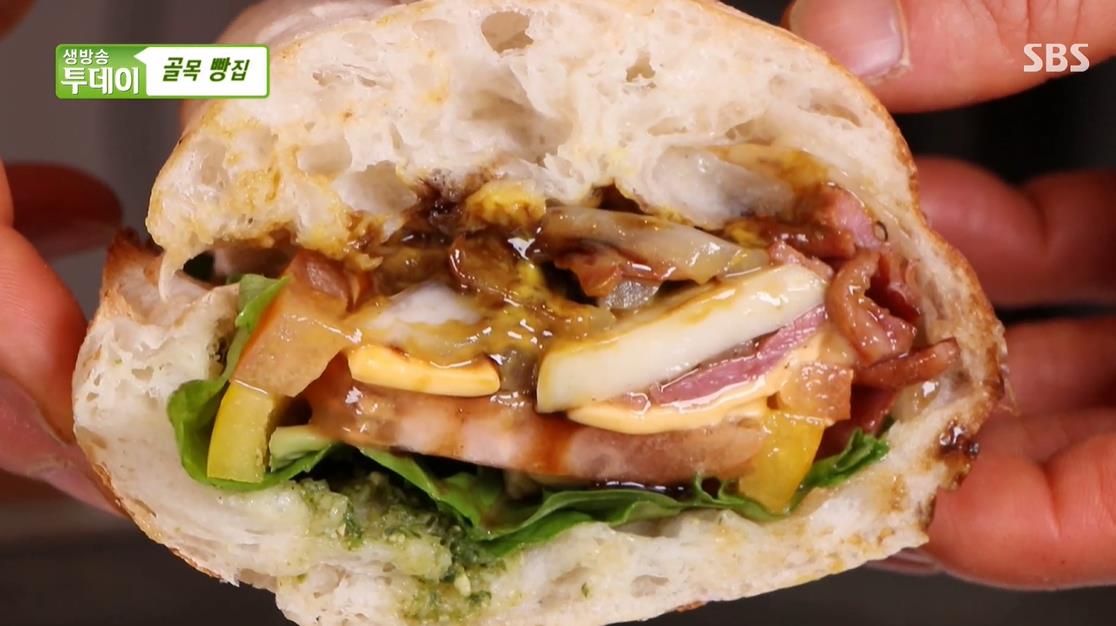 종로화덕브런치 화덕빵샌드위치