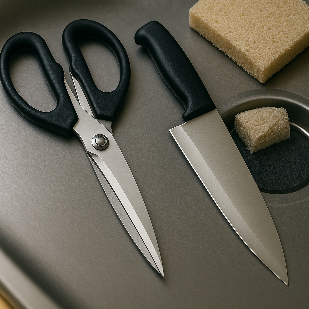 주방 가위&middot;칼에 &lsquo;녹&rsquo;이 보인다면? 위험성&middot;세척법&middot;예방법 썸네일