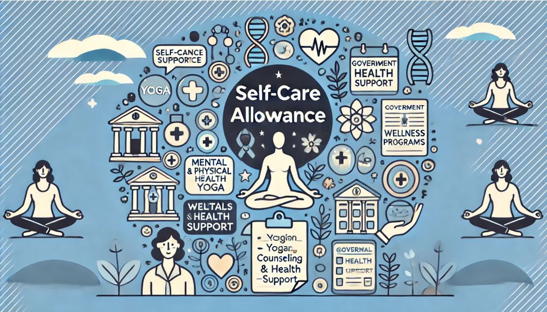 자기돌봄비 지원 제도 관련 사진