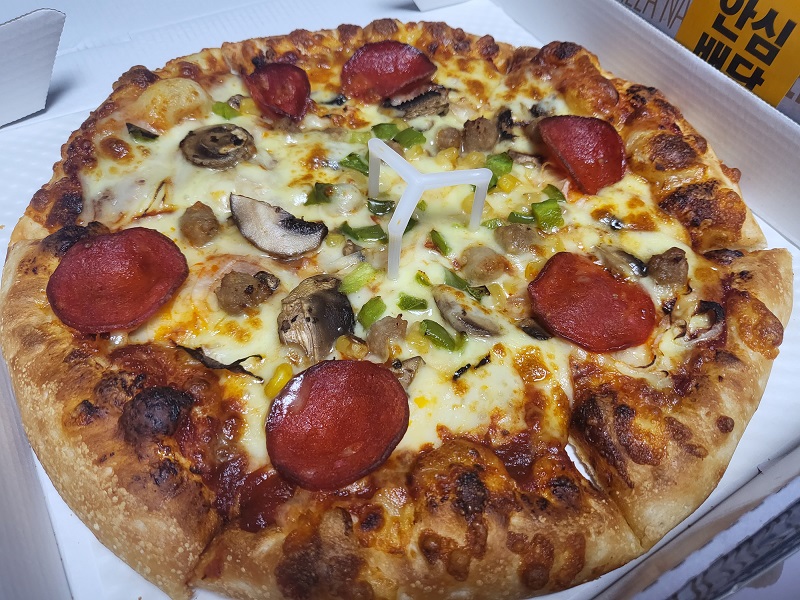 피자나라치킨공주 콤비네이션 피자M