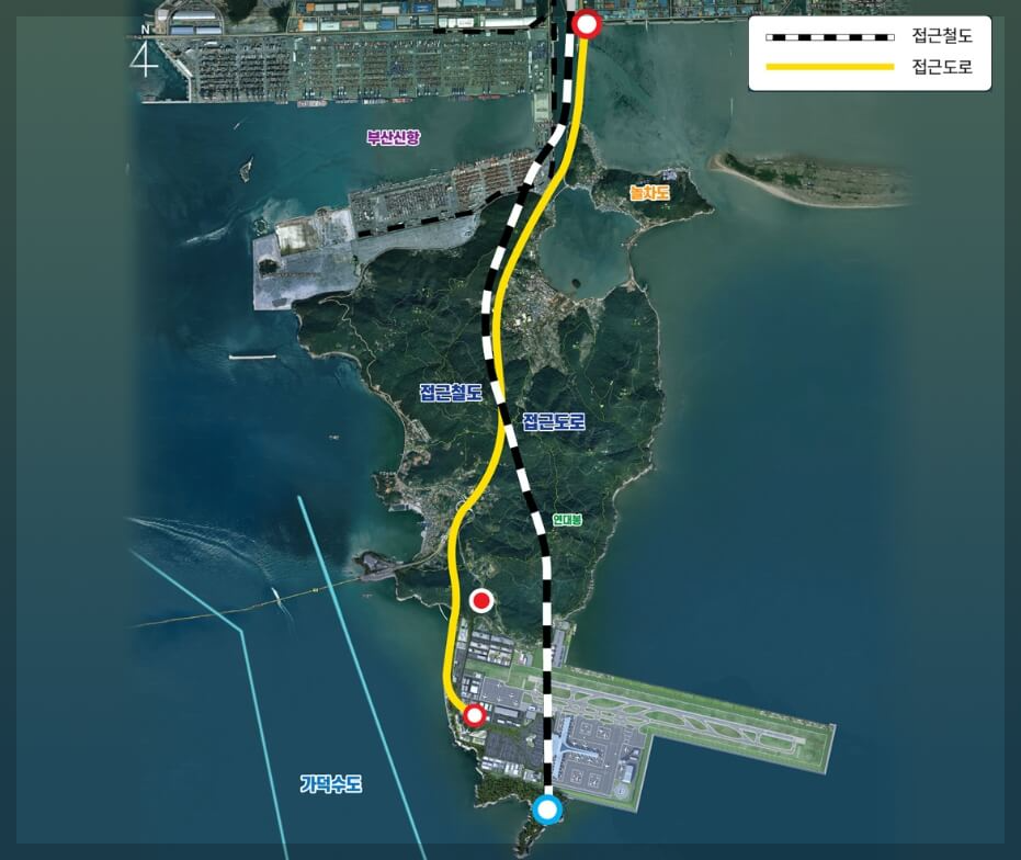 가덕도 공항복합도시 4개 지구에서 3개 지구로 압축