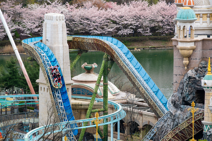 롯데월드 야외 놀이기구